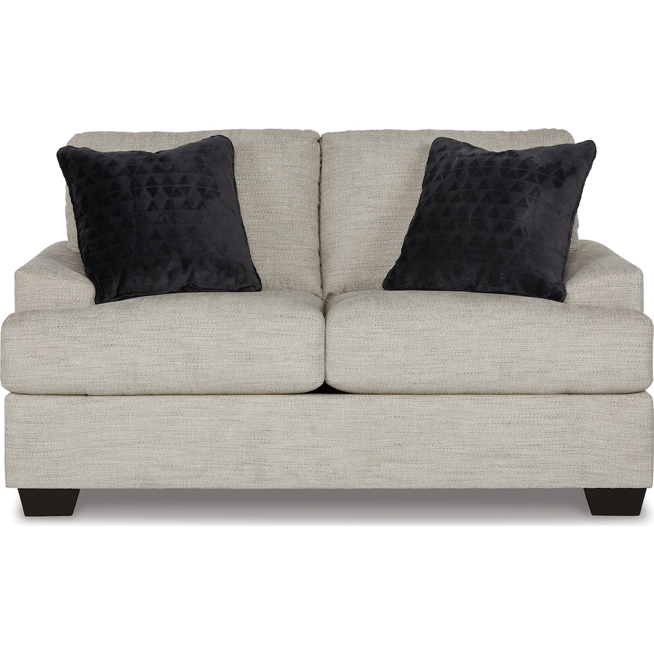 vayda pebble loveseat   