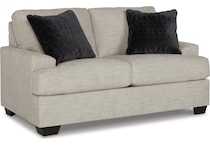 vayda pebble loveseat   