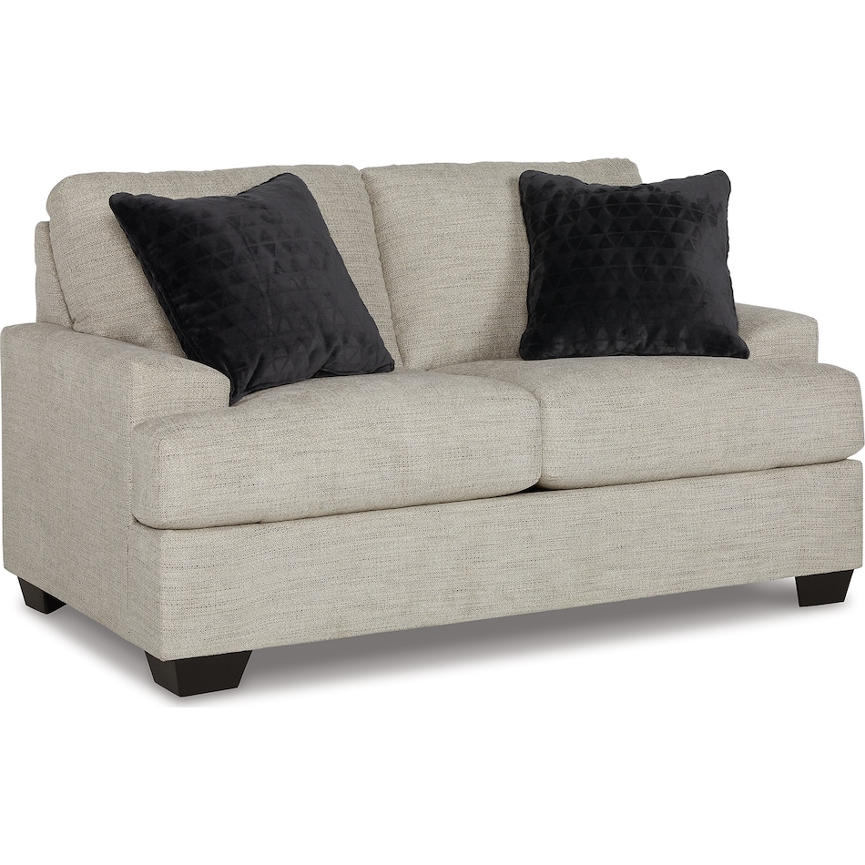 vayda pebble loveseat   