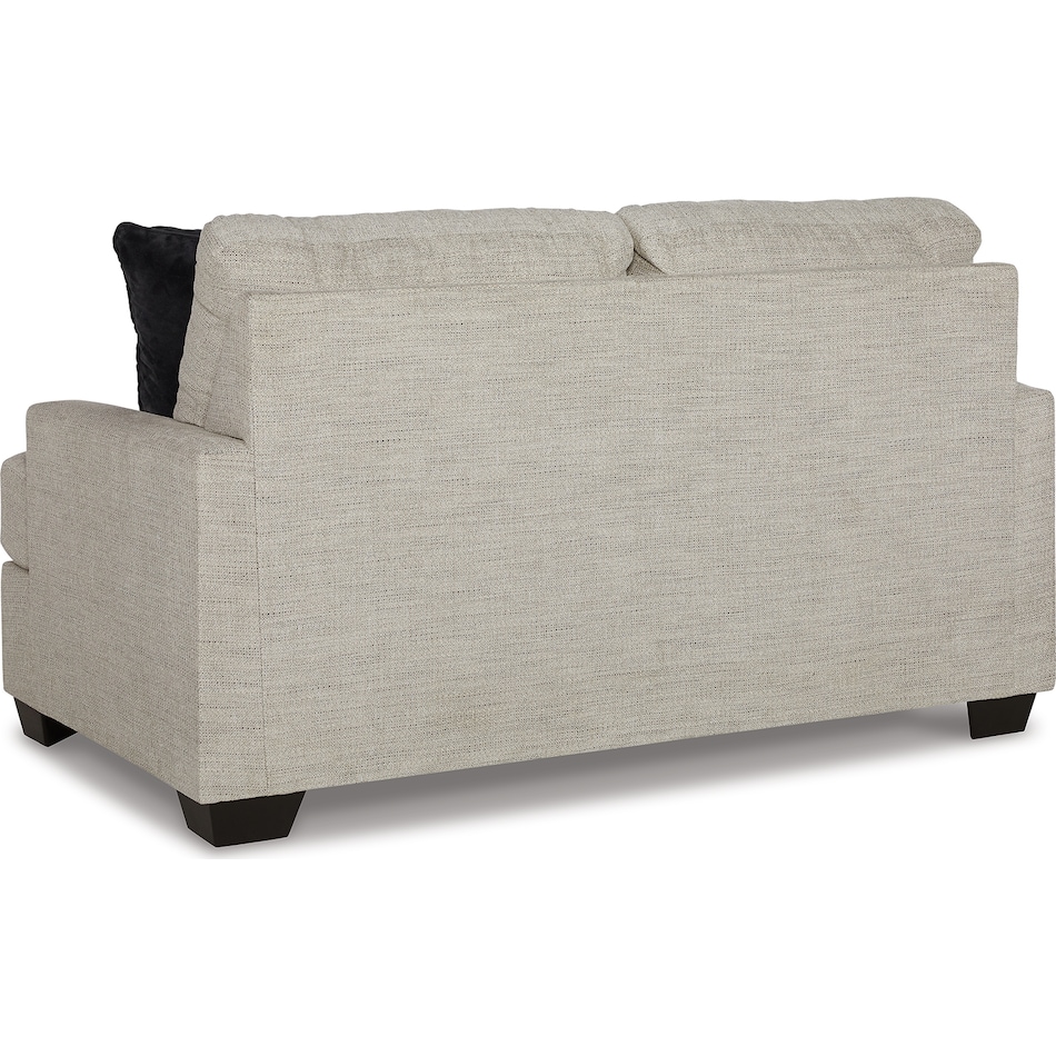 vayda pebble loveseat   