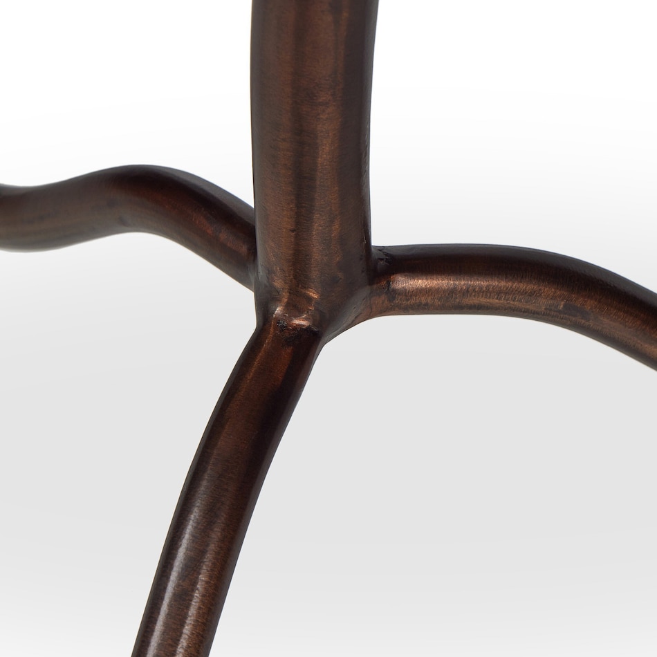 veined white marble iron antique rust swatch  