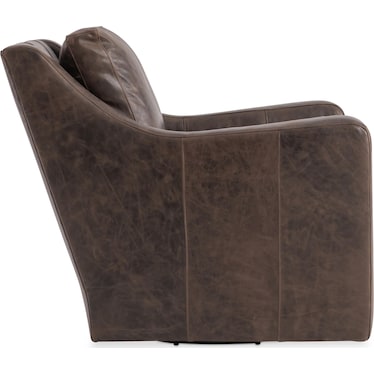 VENTURA LEATHER SWIVEL CHAIR