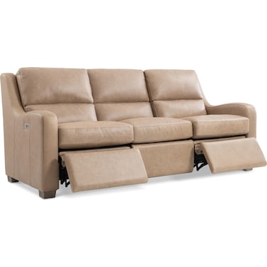 VENTURA POWER LEATHER SOFA