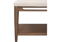 verona medium oak brown cocktail table   