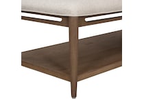 verona medium oak brown cocktail table   