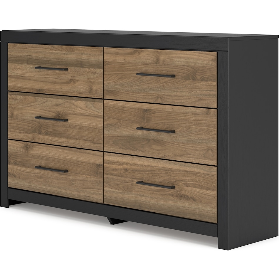 vetrani black honey brown dresser   