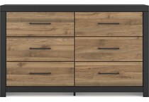 vetrani black honey brown dresser   