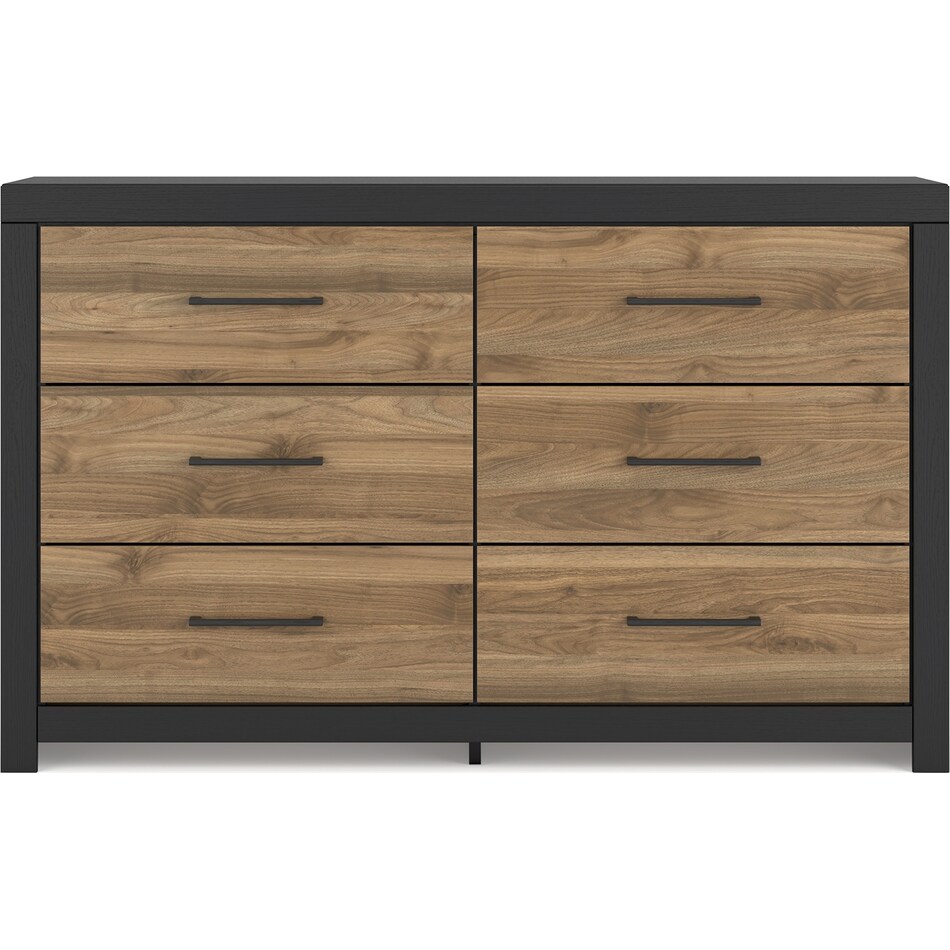 vetrani black honey brown dresser   