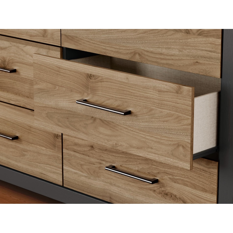 vetrani black honey brown dresser   