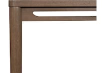 vicente medium brown oak end table   