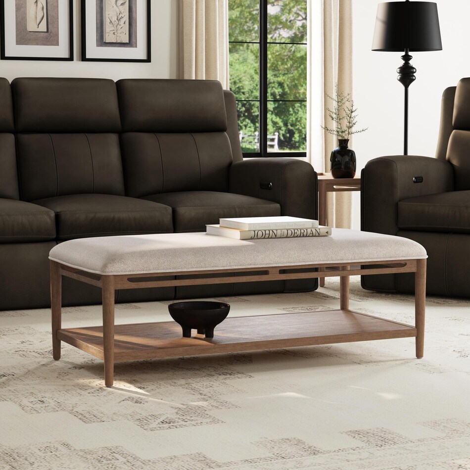 vicente medium oak brown cocktail table   