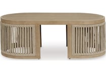 vision lane beige cocktail table   