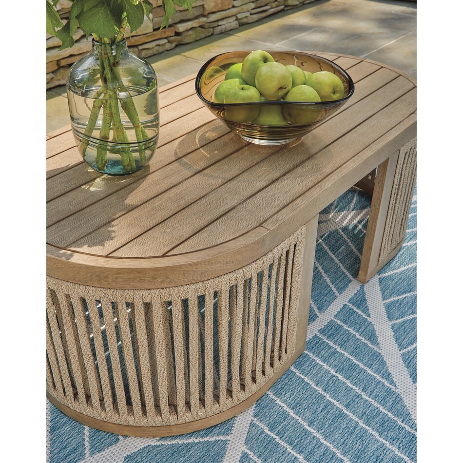 vision lane beige cocktail table   