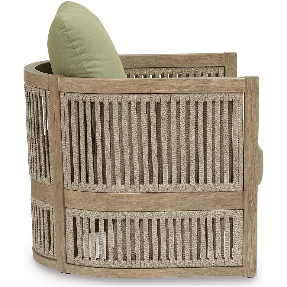 vision lane beige green side chair   