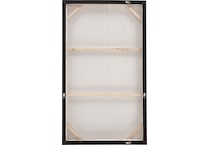 wall art black brown orange large picture   