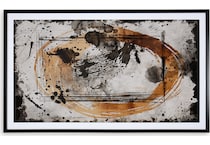 wall art black caramel tan large picture   