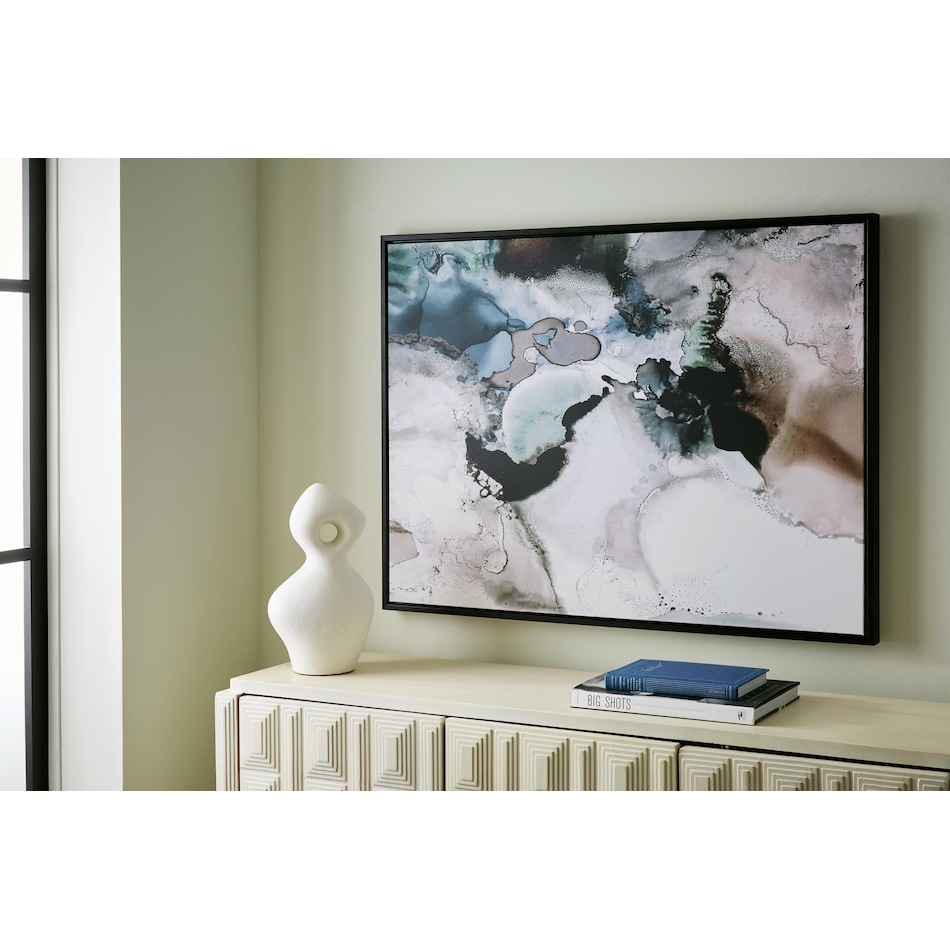 wall art black white grey large picture   