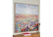 wall art blue large picture   