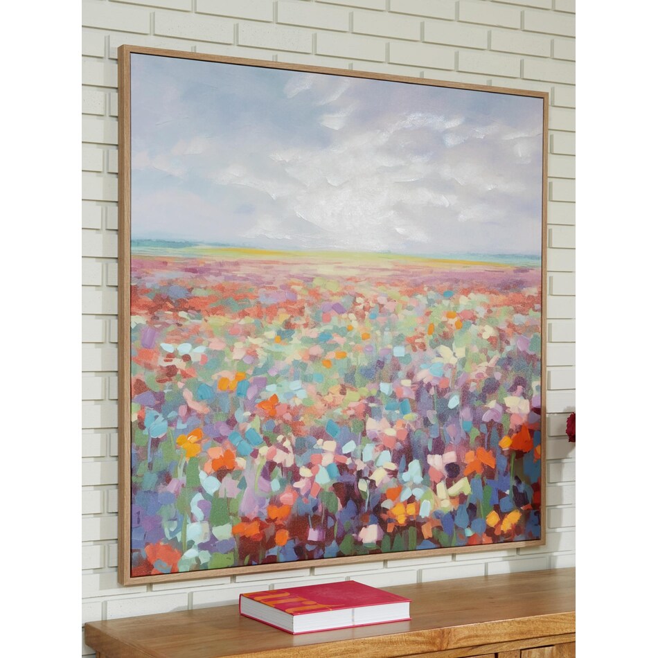 wall art blue large picture   