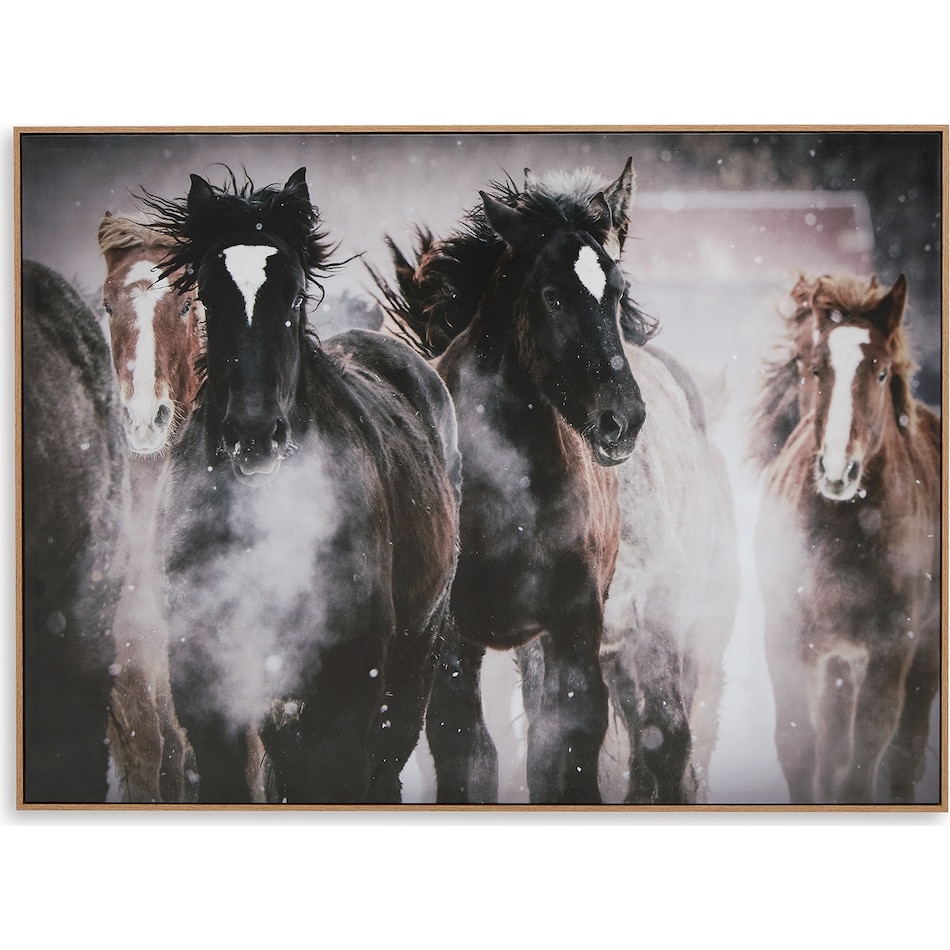 wall art brown black white large picture   