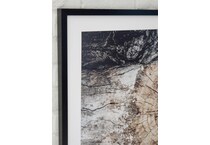 wall art brown black white large picture   