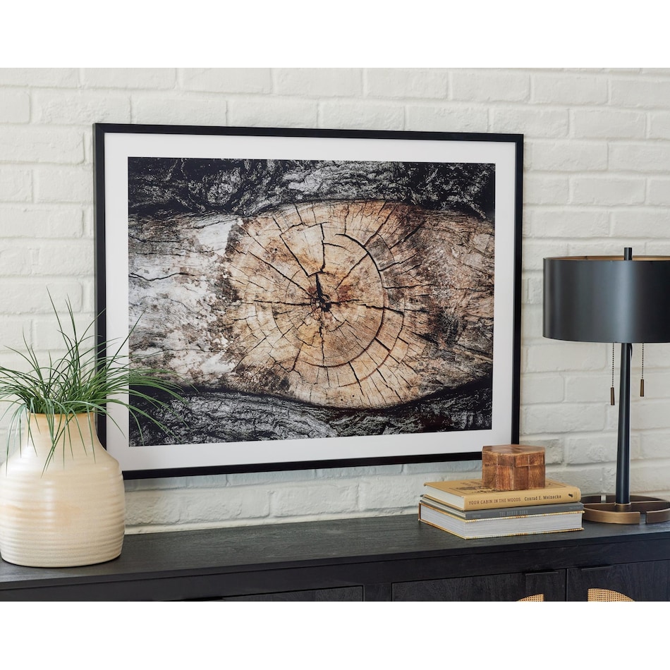 wall art brown black white large picture   