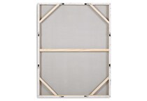 wall art grey white orange large picture   