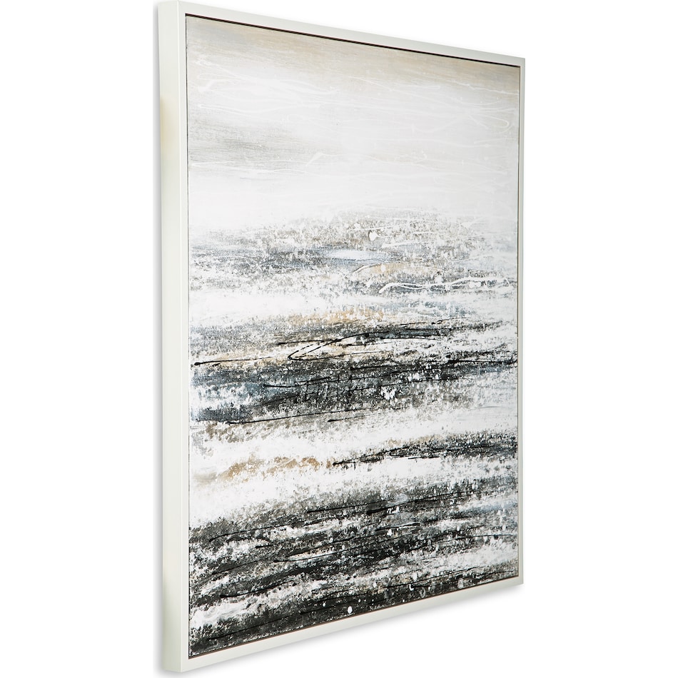 wall art white grey navy large picture   