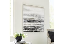 wall art white grey navy large picture   