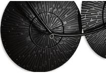 wall decor black gold finish large picture   