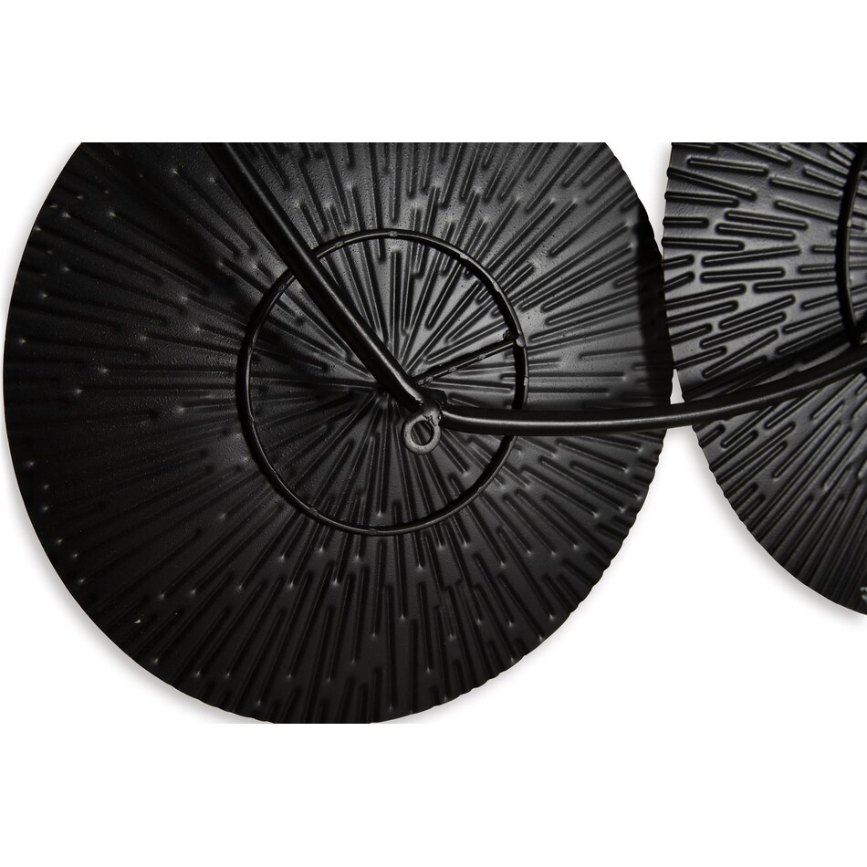 wall decor black gold finish large picture   