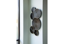 wall decor black gold finish large picture   