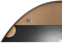 wall decor black mirror   