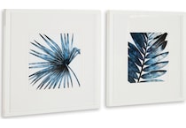 wall decor blue white small picture   