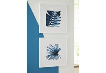 wall decor blue white small picture   