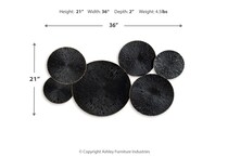 wall decor dimension schematic   