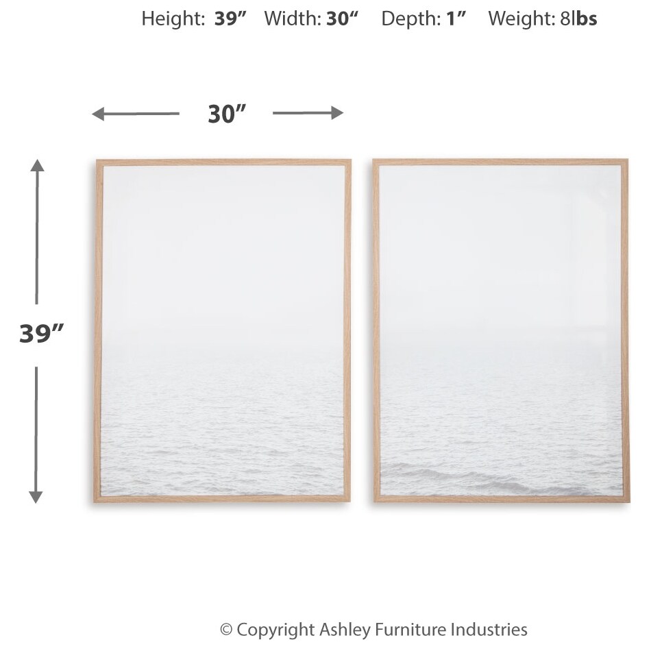 wall decor dimension schematic   