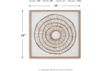 wall decor dimension schematic   