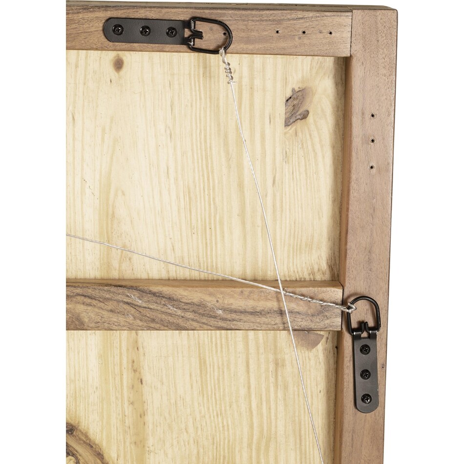 wall decor distressed brown large picture   