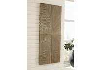 wall decor distressed brown large picture   