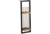 wall decor natural black misc   