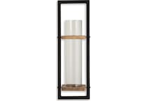 wall decor natural black misc   