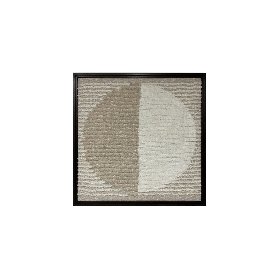 wall decor tan white misc   