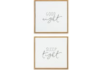 wall decor white black small picture   