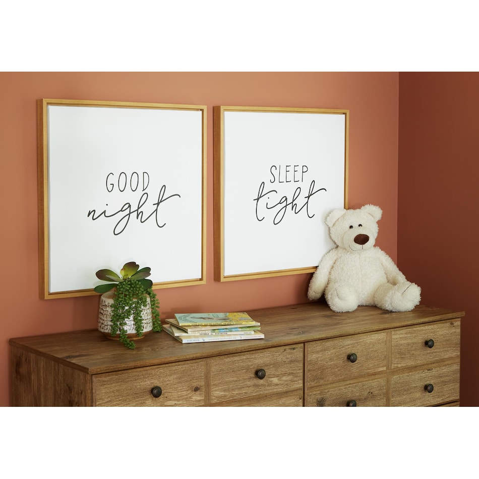 wall decor white black small picture   