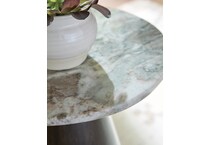 waltnor gray white brown accent table   