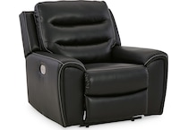 warlin black power recliner   