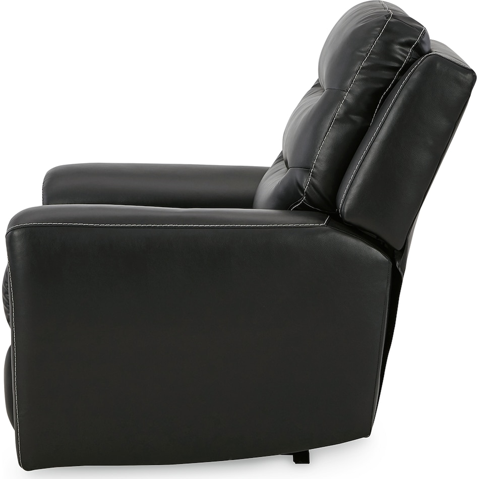 warlin black power recliner   