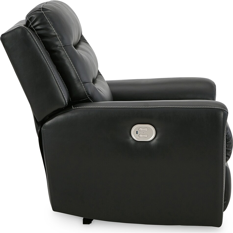 warlin black power recliner   