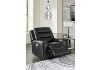 warlin black power recliner   